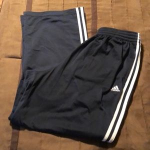Adidas Men’s Large Navy Warmup Pants